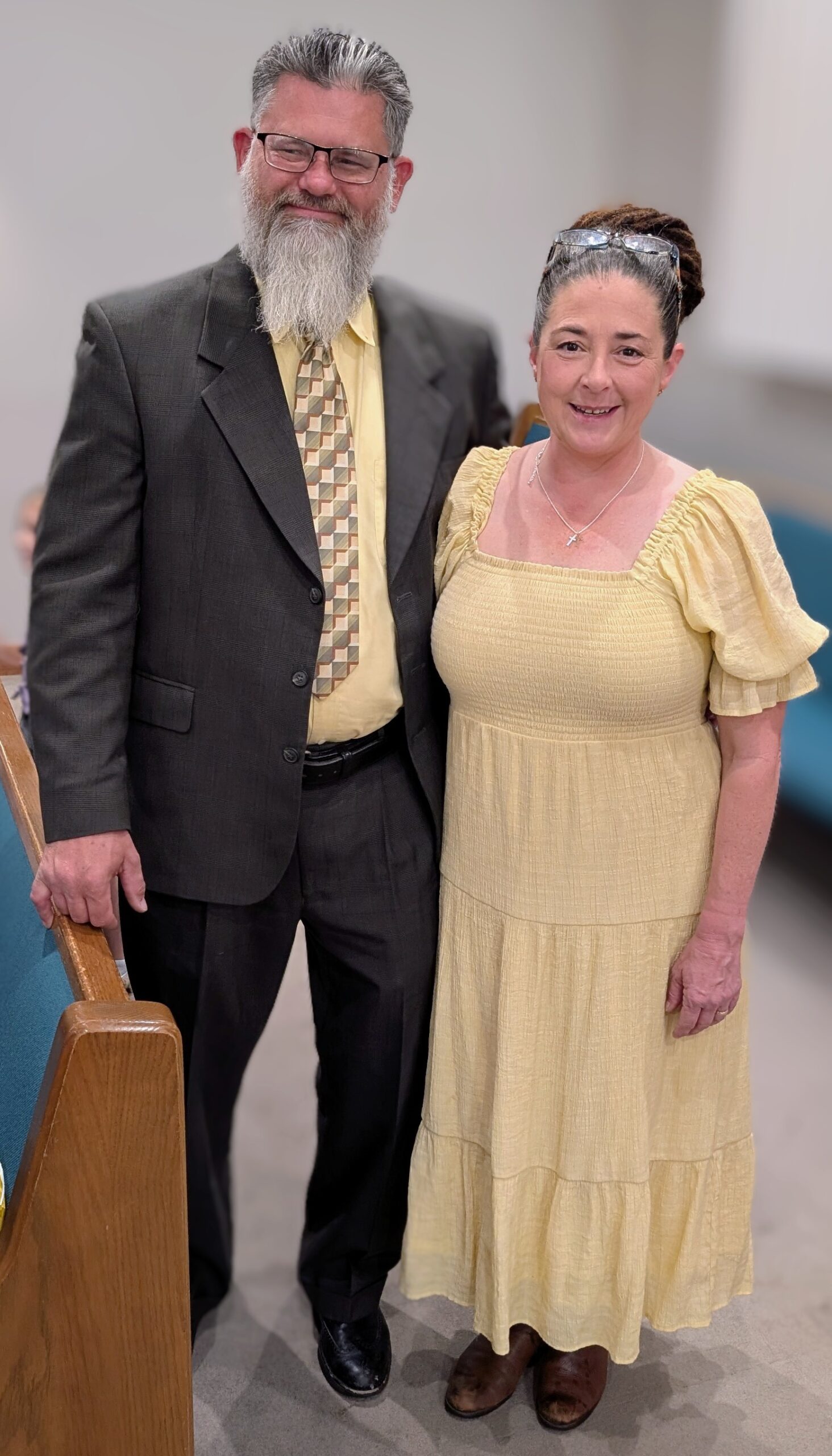 The farmers Josh & Heather 2026 Kiser Ridge Farm